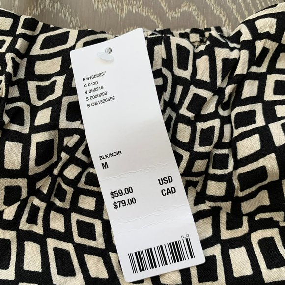 Urban Outfitters Tie-Shoulder geo print mini dress - Picture 6 of 16